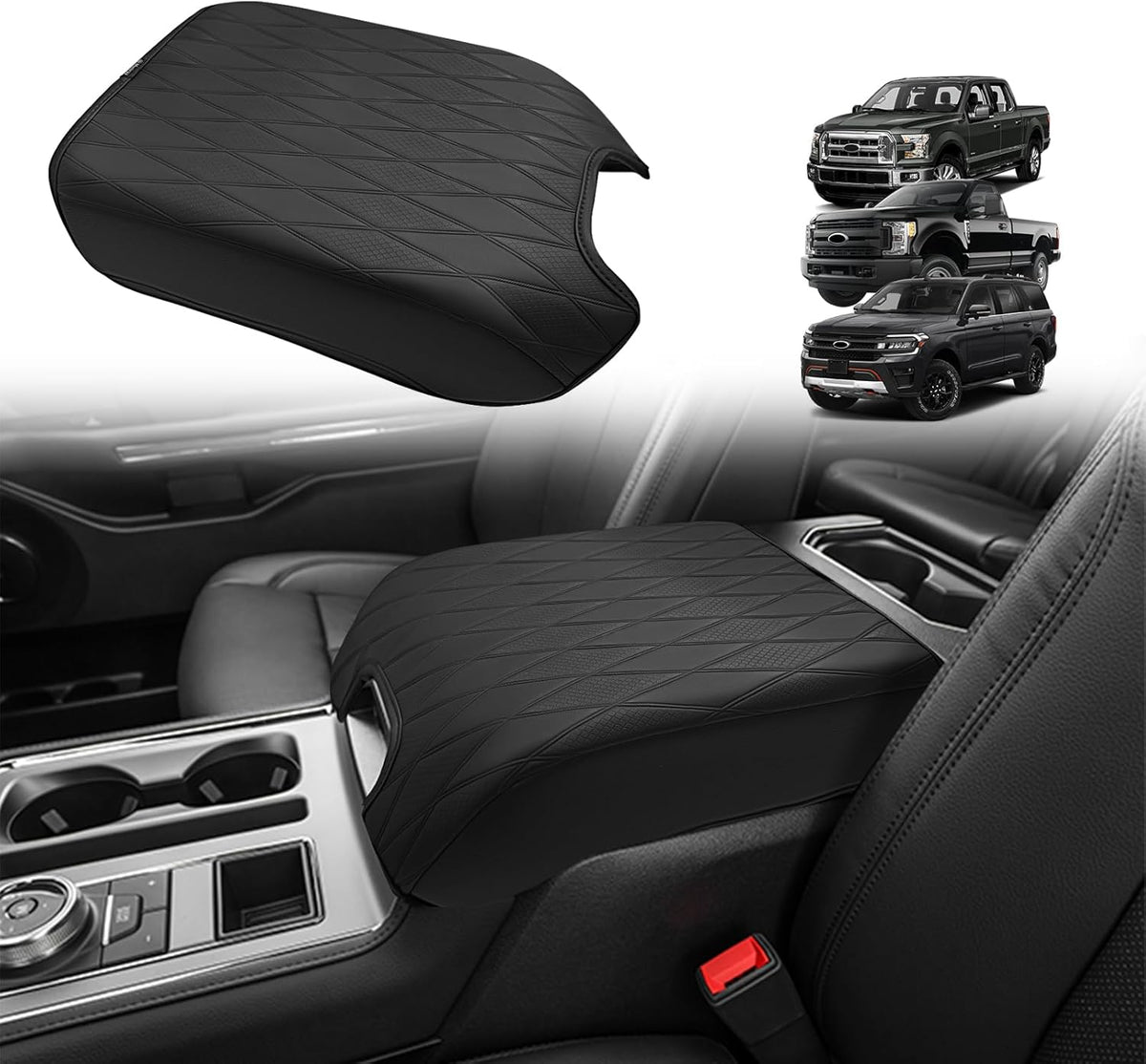 Armrest Cover for Silverado/Sierra 2019-2026, Regular Thick, Bench mysite