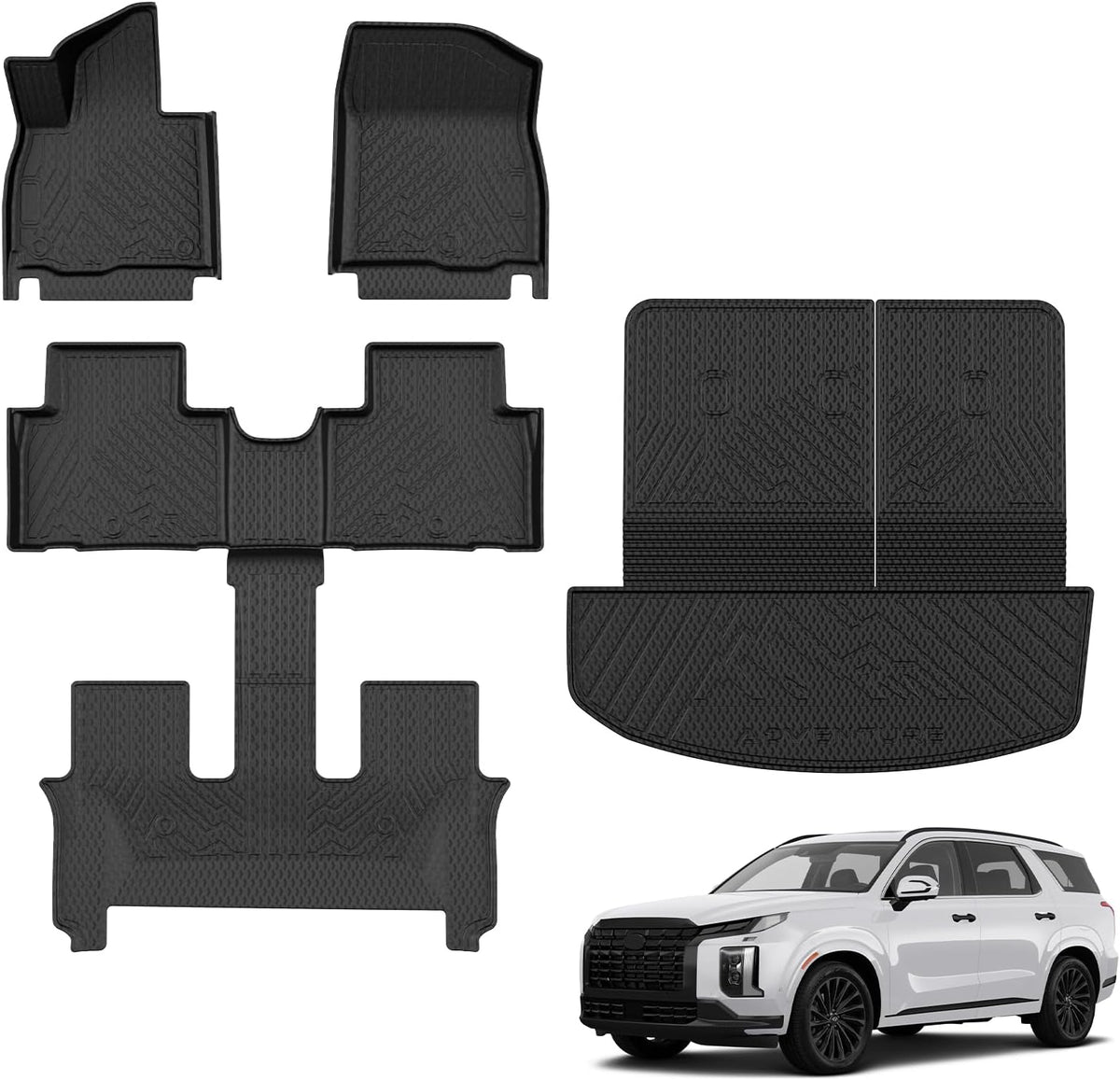 Mixsuper Floor mat for Tesla Model 3 Highland 2024 2025 2026 2027 mysite