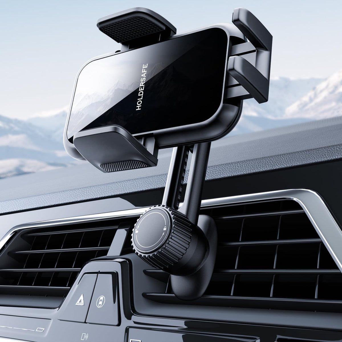 2026 Car Phone Holder [Never Blocking Vent] with Wide Clamp mysite