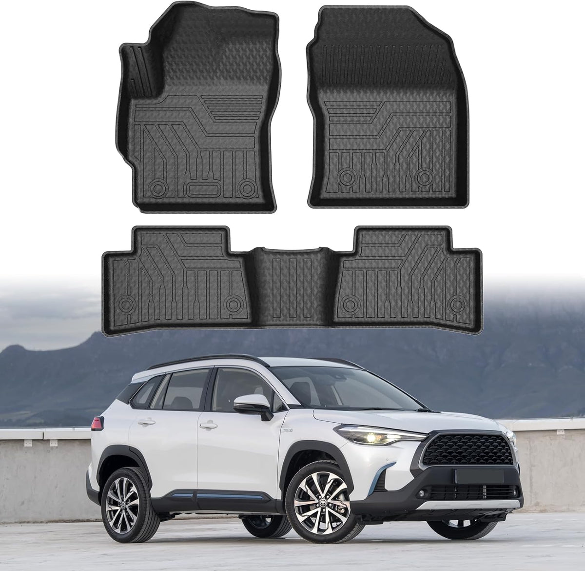 Mixsuper Floor mat for Tesla Model 3 Highland 2024 2025 2026 2027 mysite