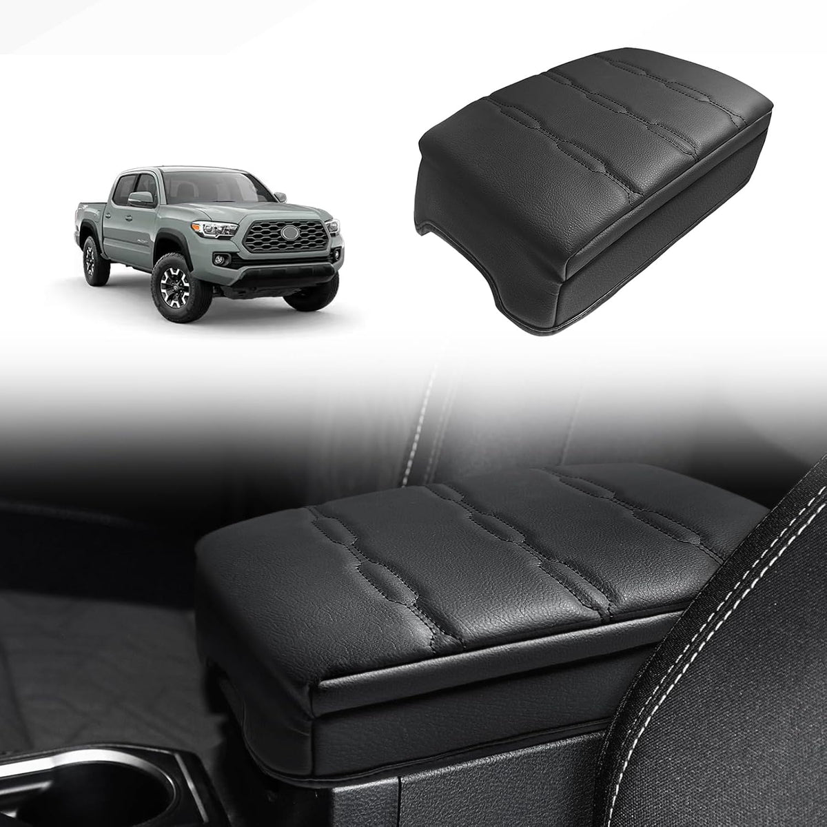 Armrest Cover for Silverado/Sierra 2019-2026, Regular Thick, Bench mysite