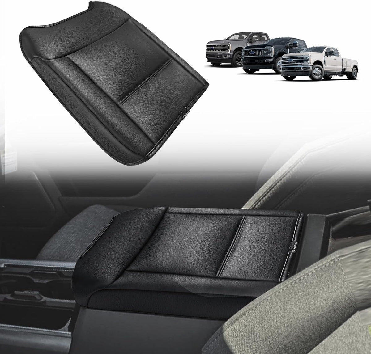 Armrest Cover for Silverado/Sierra 2019-2026, Regular Thick, Bench mysite