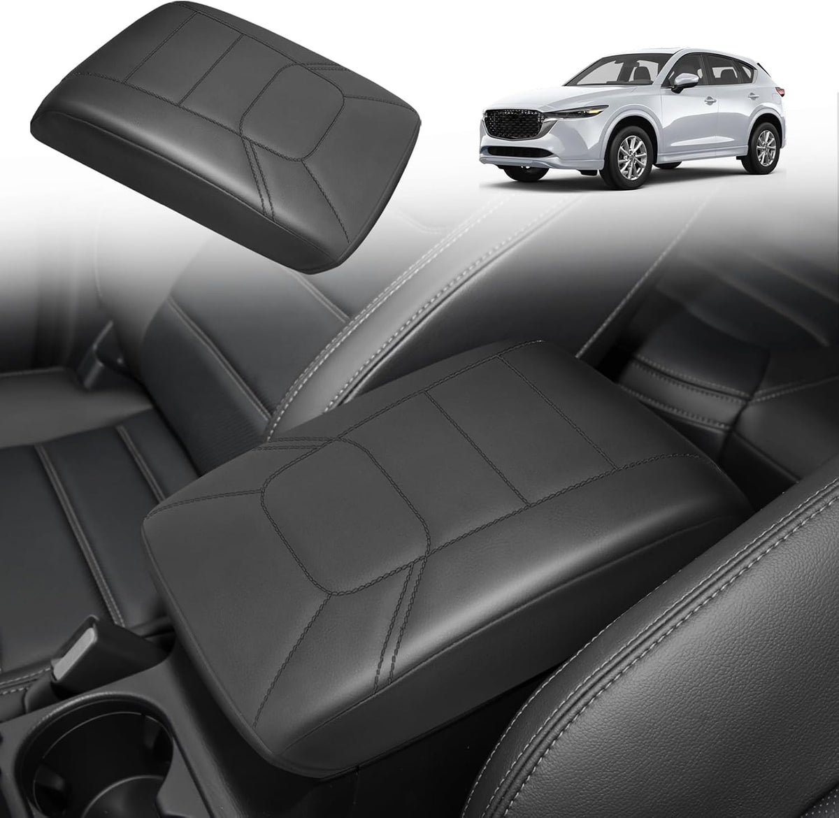 Armrest Cover for Silverado/Sierra 2019-2026, Regular Thick, Bench mysite