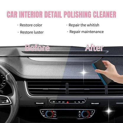 2-in-1 Car Interior & Polishing Cleaner – Shine & Clean in One Step