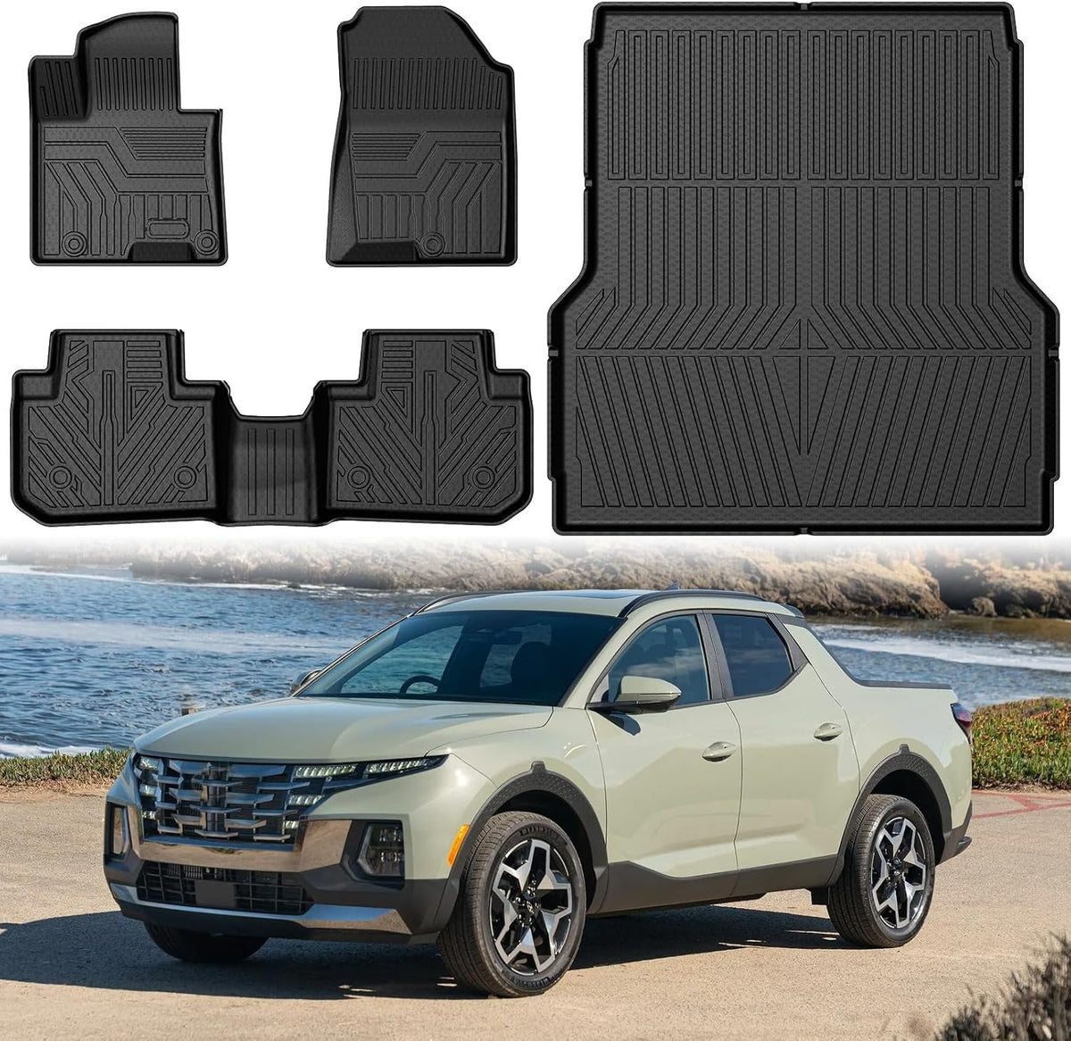 Mixsuper Floor mat for Tesla Model 3 Highland 2024 2025 2026 2027 mysite