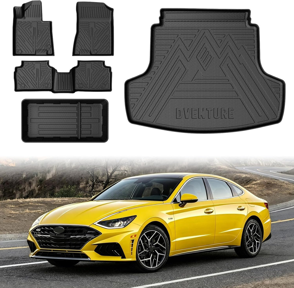 Mixsuper Floor mat for Tesla Model 3 Highland 2024 2025 2026 2027 mysite
