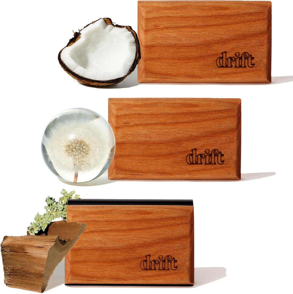 Drift Car Air Freshener - The Original Wood Air Freshener - Car Odor Eliminator - Long Lasting Scent - Auto Accessories - Metal Clip - Essential Oils - Clean Ingredients - Cabana Scent Starter Kit mysite