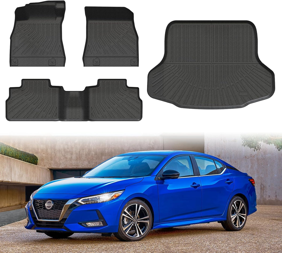 Mixsuper Floor mat for Tesla Model 3 Highland 2024 2025 2026 2027 mysite