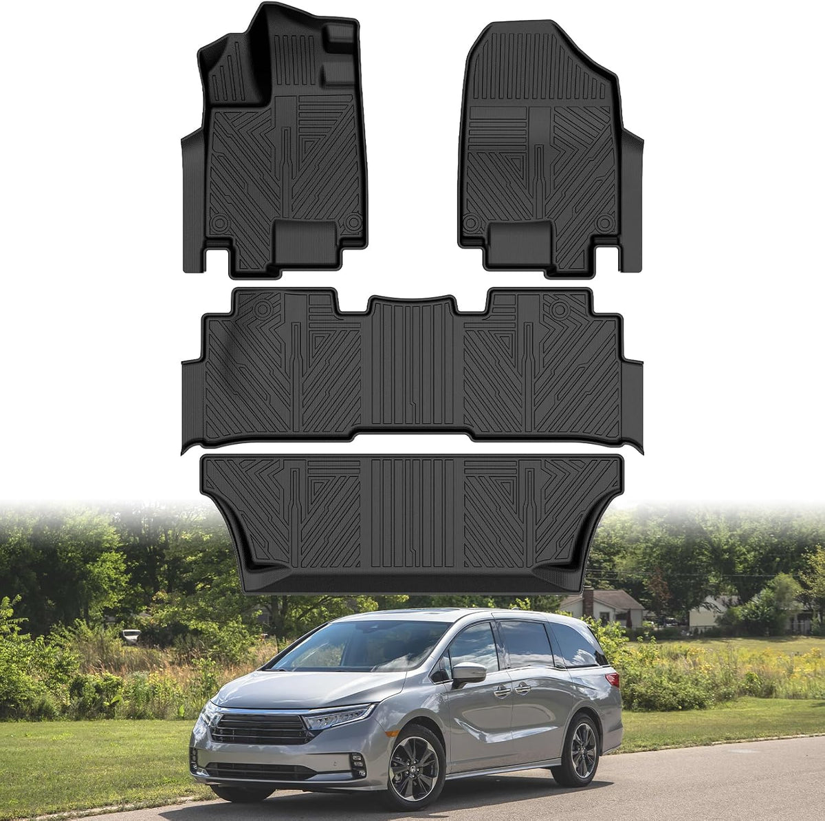 Mixsuper Floor mat for Tesla Model 3 Highland 2024 2025 2026 2027 mysite