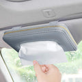 Car Visor Tissue Holder, Zipper Sun Visor Tissue Box for Car & Boat, Gray mysite