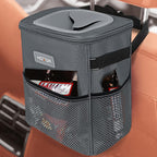 HOTOR Car Trash Can, Leakproof Car Organizer, 2-Gallon, Black mysite