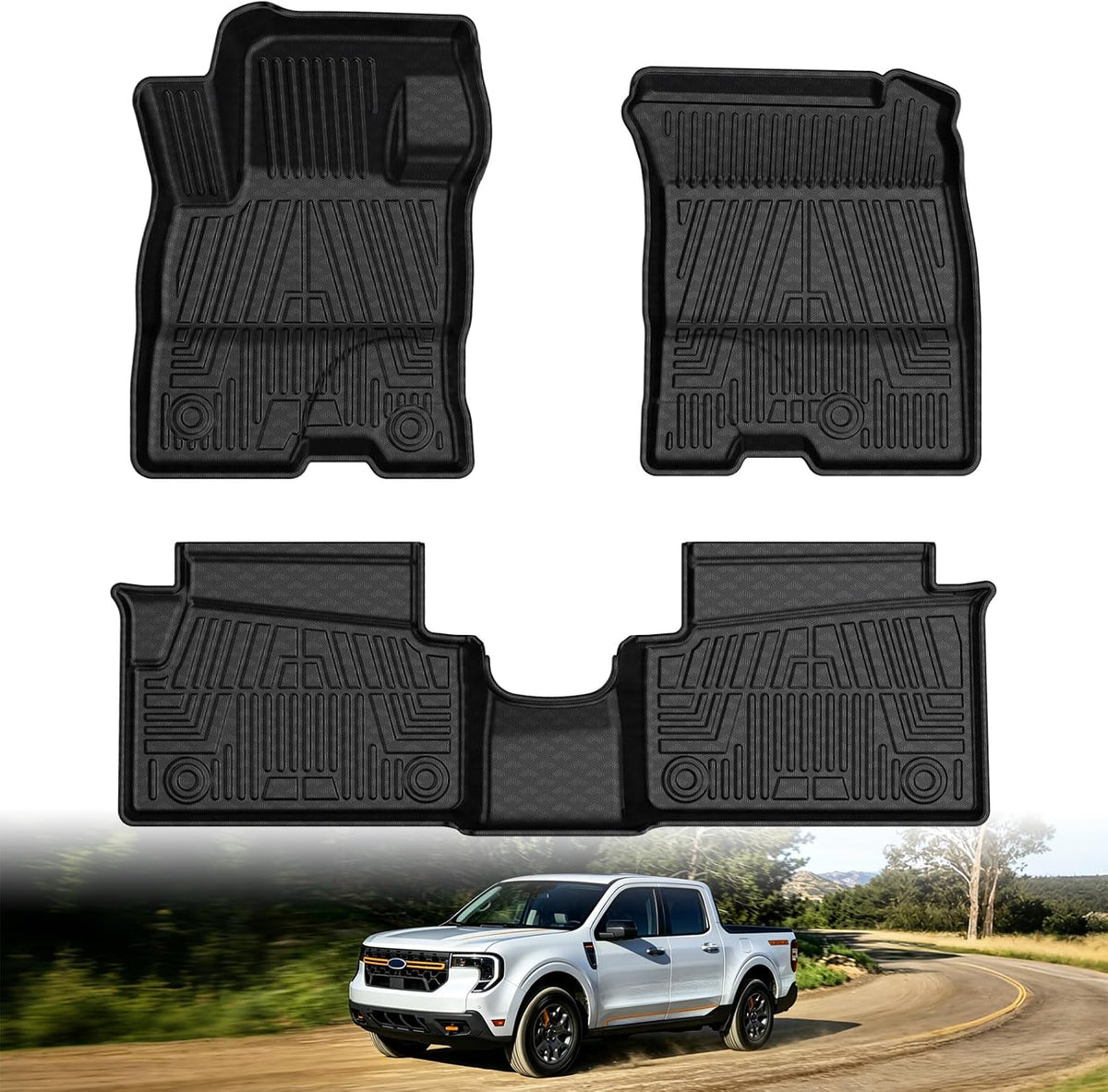 Mixsuper Floor mat for Tesla Model 3 Highland 2024 2025 2026 2027 mysite