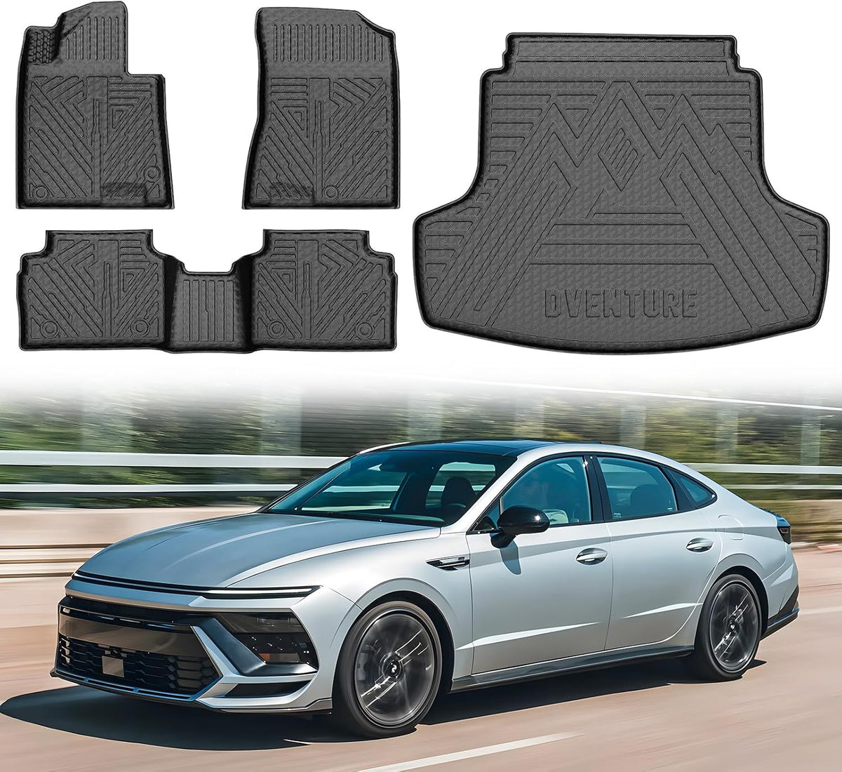 Mixsuper Floor mat for Tesla Model 3 Highland 2024 2025 2026 2027 mysite
