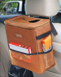HOTOR Car Trash Can, Leakproof Car Organizer, 2-Gallon, Black mysite