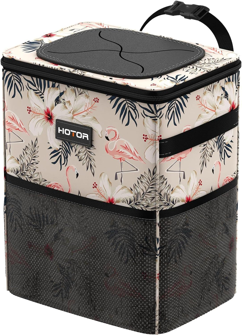 HOTOR Car Trash Can, Leakproof Car Organizer, 2-Gallon, Black mysite