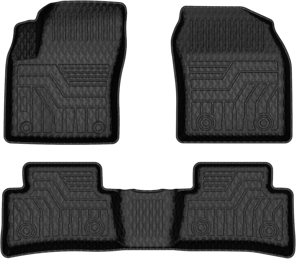 Mixsuper Floor mat for Tesla Model 3 Highland 2024 2025 2026 2027 mysite