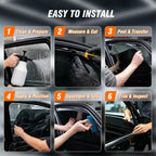 TOYOCO Ceramic Window Tint Car 35% VLT,24" x 15FT, DIY Side or Rear Windows mysite