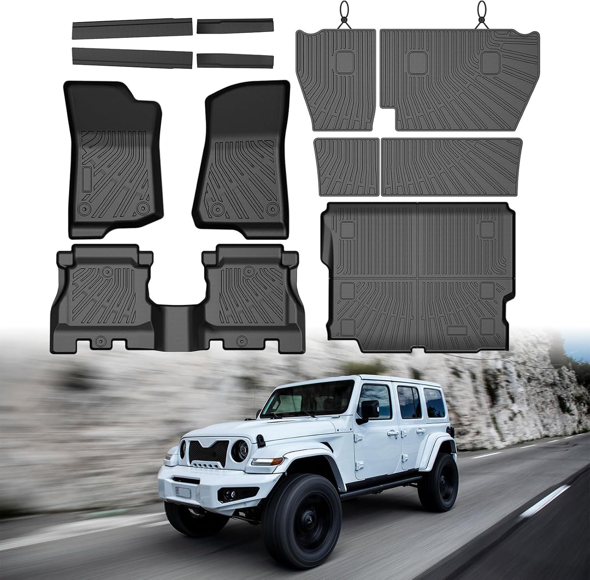 Mixsuper Floor mat for Tesla Model 3 Highland 2024 2025 2026 2027 mysite