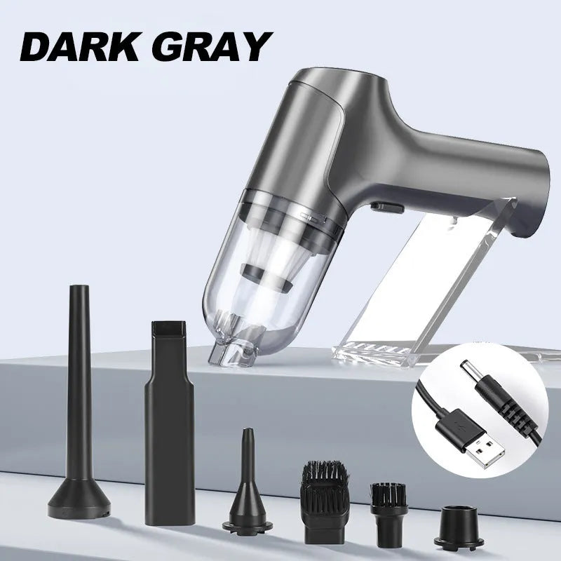 Wireless Portable Car Vacuum Cleaner – Powerful, Cord-Free Cleaning for Your Vehicle