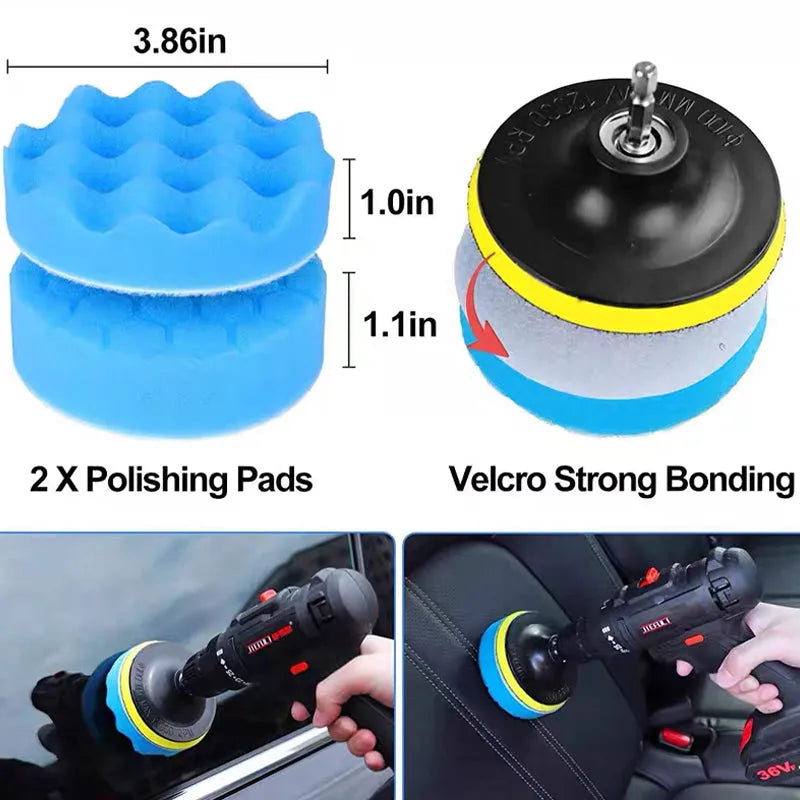 Car Detailing Brush Set – Deep Clean for Interior, Exterior & Wheels