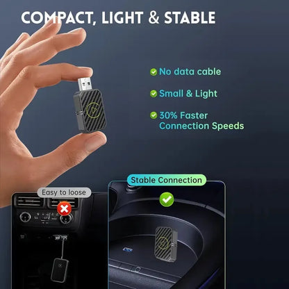 Mini CarPlay Plug – Wireless Apple CarPlay Made Simple