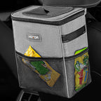 HOTOR Car Trash Can, Leakproof Car Organizer, 3-Gallon, Black mysite
