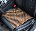 Natural Wood Beaded Seat Cover Pad Mat Comfy Cool Summer Massage Seat Cushion (Square) Medium Size for Car, Sedan,SUV Office Chair mysite