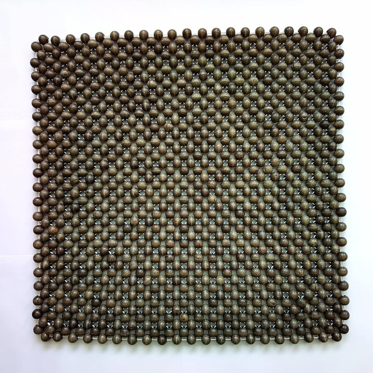 Natural Wood Beaded Seat Cover Pad Mat Comfy Cool Summer Massage Seat Cushion (Square) Medium Size for Car, Sedan,SUV Office Chair mysite