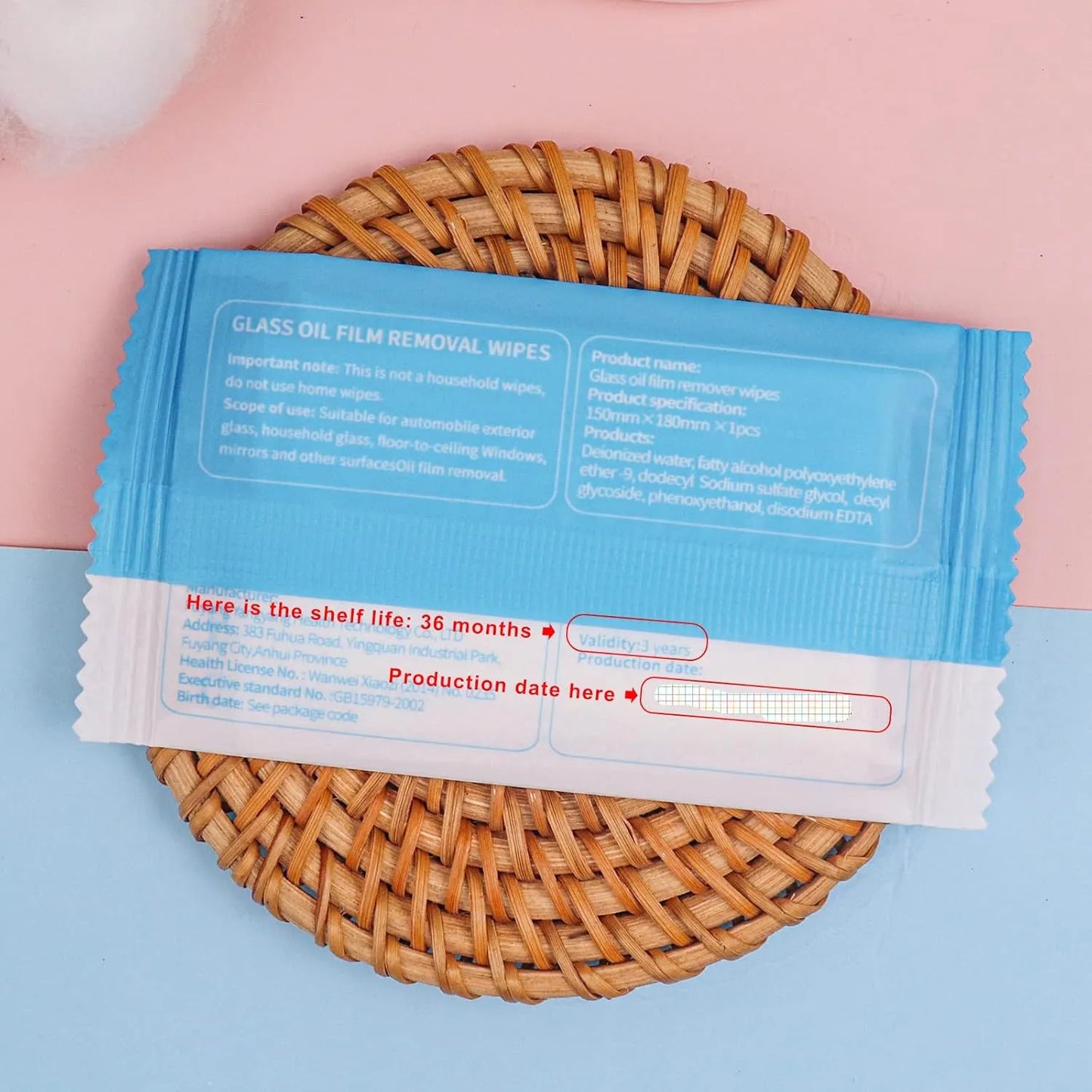 100PCS Car Cleaning Wipes – Individually Wrapped for Leather, Glass & Interior