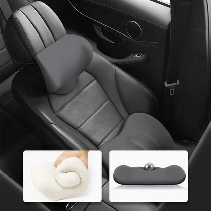 Ergonomic Car Seat Cushion Set – Neck and Lumbar Support for All Vehicles