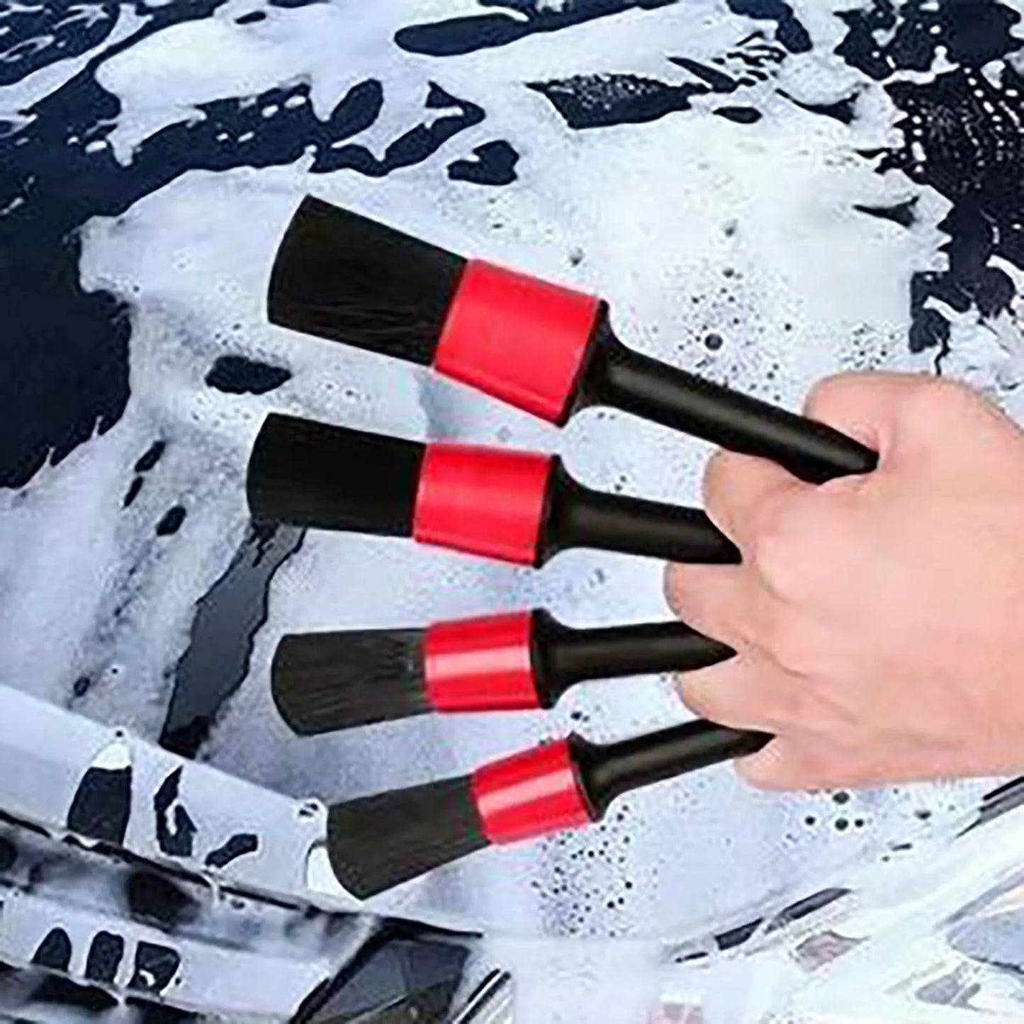 Auto Detailing Brush Set – Precision Cleaning for Wheels, Engines, Interiors & More