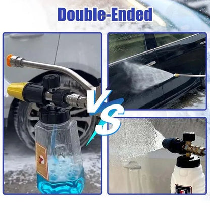 2-in-1 Foam Spray High-Pressure Water Gun for Cars, Bikes & Home Use