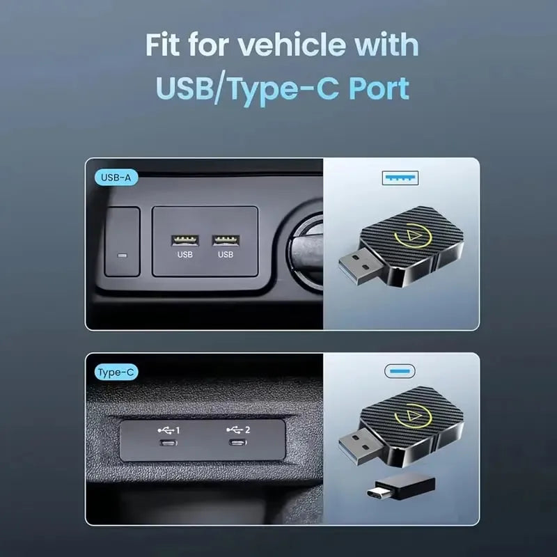 Mini CarPlay Plug – Wireless Apple CarPlay Made Simple