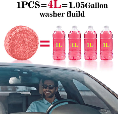 Quick-Dissolve Windshield Tablets: Streak-Free Shine, Anytime!