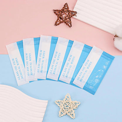 100PCS Car Cleaning Wipes – Individually Wrapped for Leather, Glass & Interior