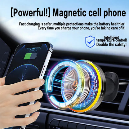 360° Rotating Magnetic Car Mount - Effortless Navigation & Call Management