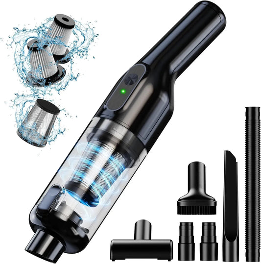 Rechargeable Handheld Vacuum – Ultra Light with Powerful Brushless Motor
