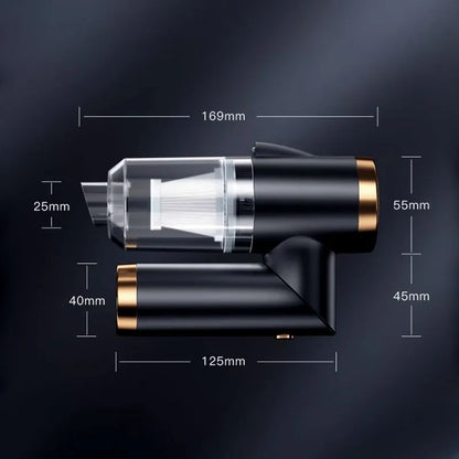 Handheld Cordless Car Vacuum – Perfect for Seats, Floors & Tight Spaces
