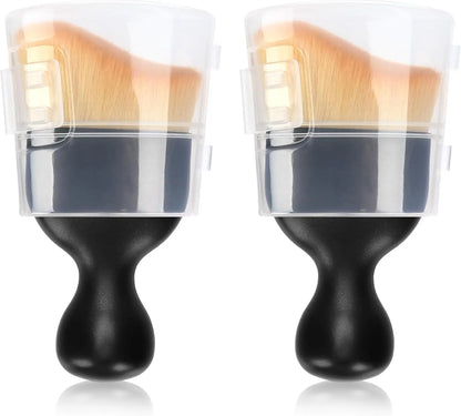 2-Pack Car Interior Detailing Brushes – Soft Bristles & Curved Design for Dust Removal