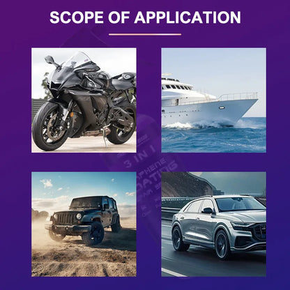 3-in-1 Car Coating Spray – Clean, Shine & Protect in Seconds