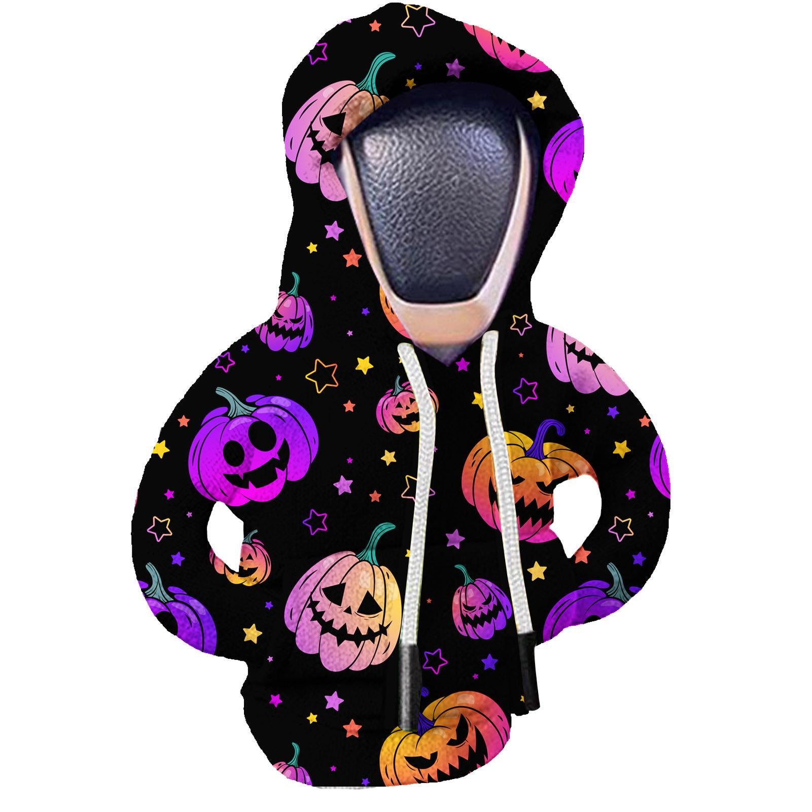 Creative Car Gear Shift Knob Cover – Decorative Protective Sleeve, Anti-Sweat Gear Lever Hoodie Style hoodies mini funny hoodie car decor fyrasol