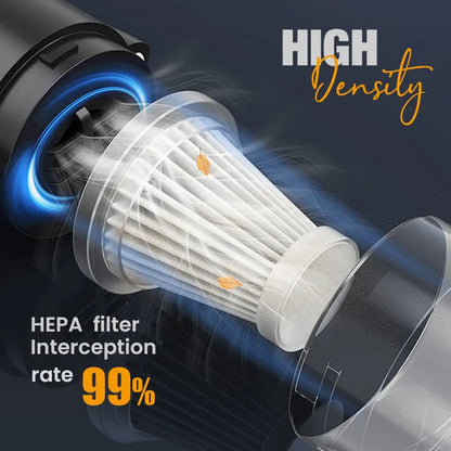 Handheld Cordless Car Vacuum – Perfect for Seats, Floors & Tight Spaces