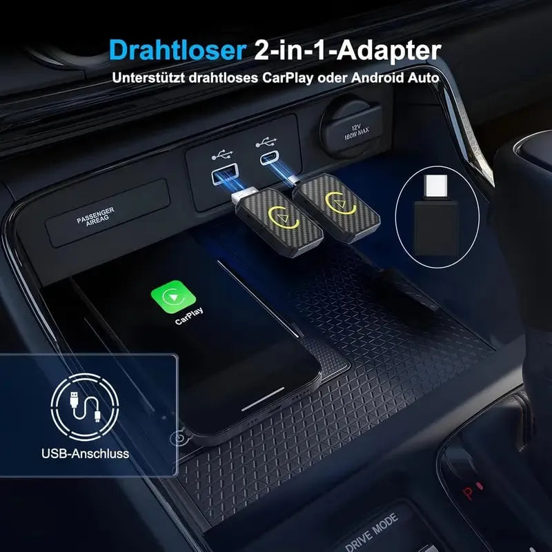 Mini CarPlay Plug – Wireless Apple CarPlay Made Simple