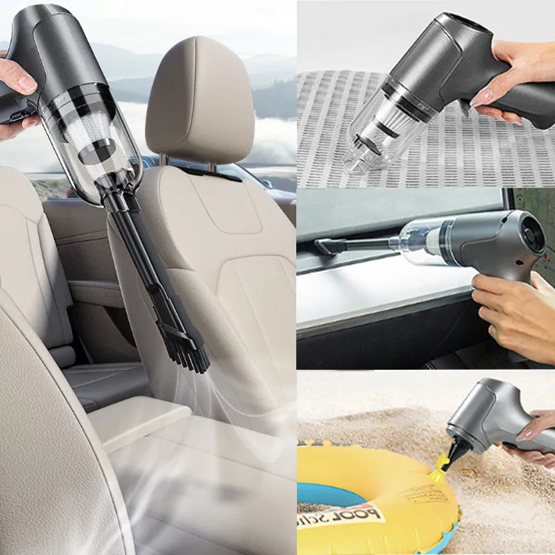 Wireless Portable Car Vacuum Cleaner – Powerful, Cord-Free Cleaning for Your Vehicle