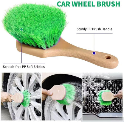 62" Car Wash Mop & Brush Kit – Full Vehicle Cleaning Set with Squeegee, Towels & Tire Brush