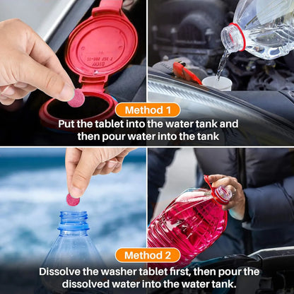 Quick-Dissolve Windshield Tablets: Streak-Free Shine, Anytime!