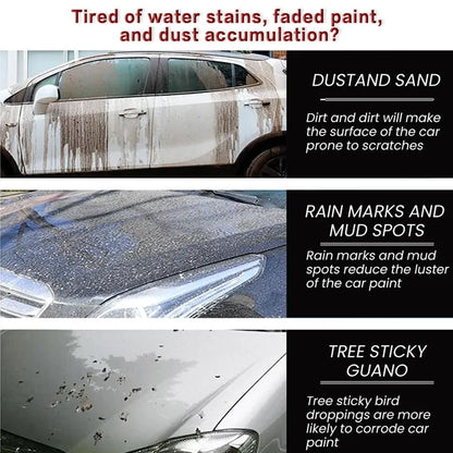 Fyrasol Ceramic Coating Spray 16oz 3-in-1 Nano Car & Boat Detailing Kit – Hydrophobic UV Paint Protection, Waterless Wash, High Gloss Finish for Cars, Motorcycles & Boats Automotive