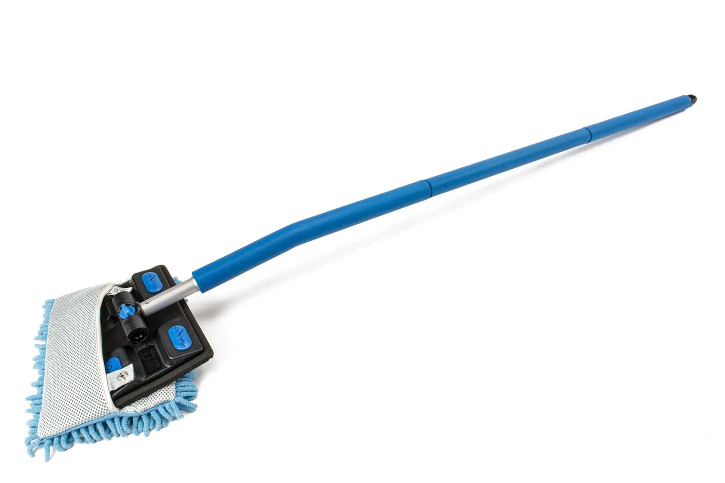 Premium Car Wash Tool – Mitt on an Extendable Stick with Brush & Mop Head