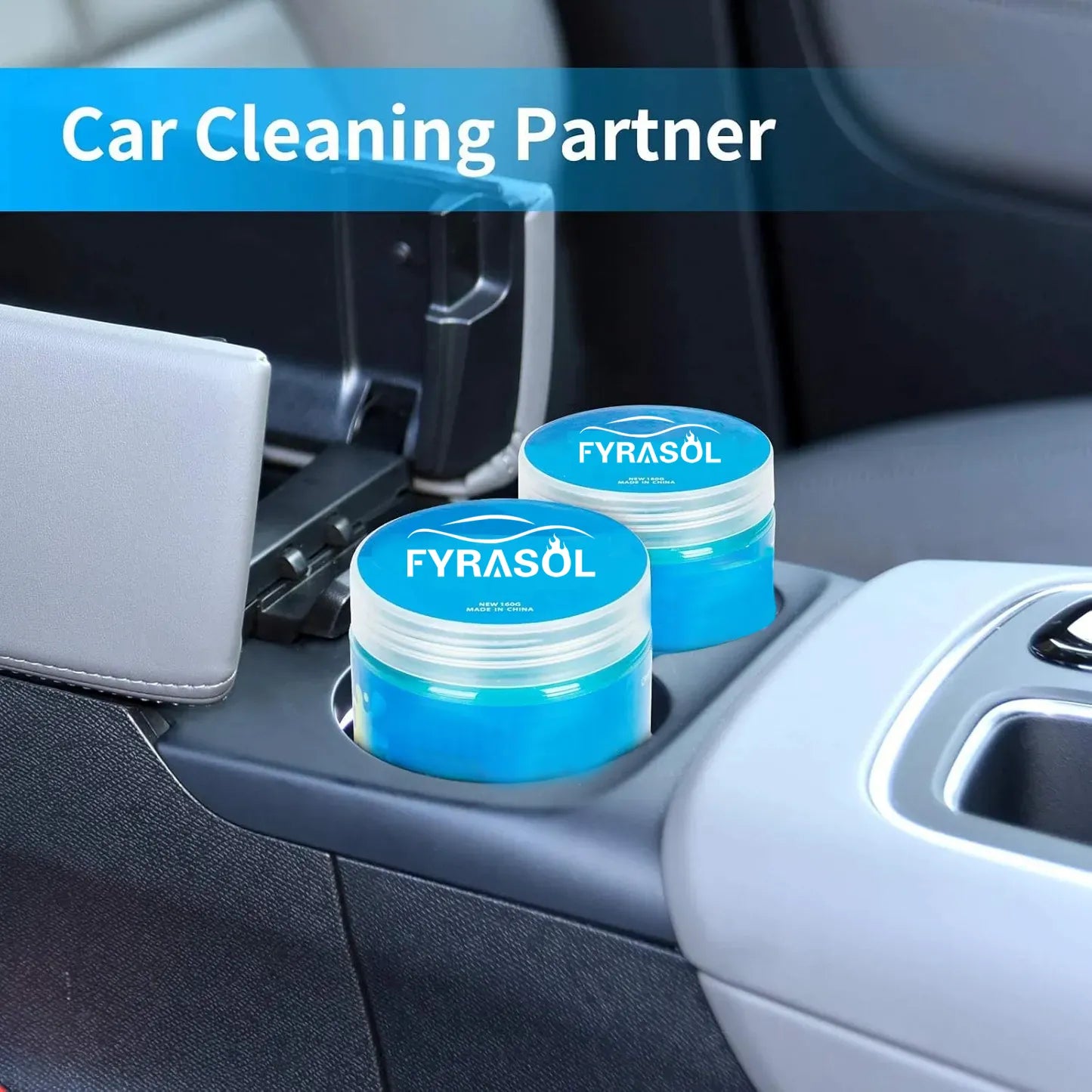 Universal Car Cleaning Gel – Interior Dust Remover for Vents, Gaps & Buttons