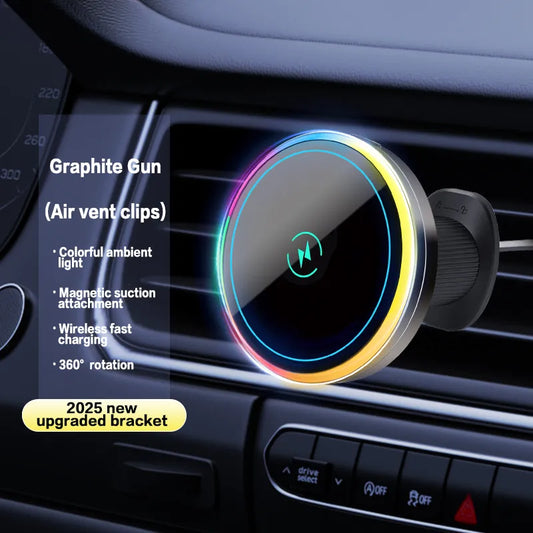 360° Rotating Magnetic Car Mount - Effortless Navigation & Call Management